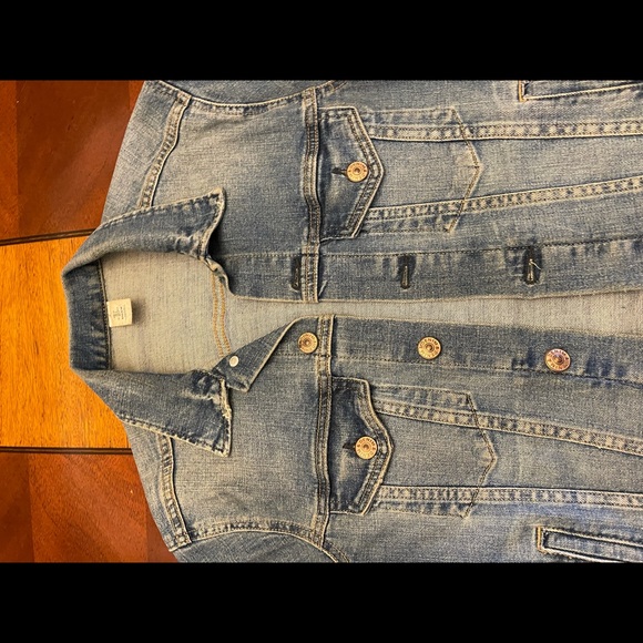 Made in Bangladesh Blue Jean Jacket - Picture 3 of 9